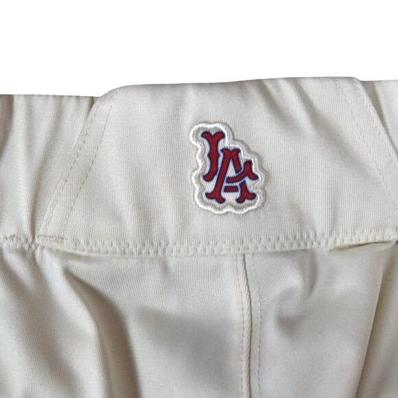Nike Team Baseball Pants XL White Blue Pinstripe LA Pro Style - Picture 3 of 13